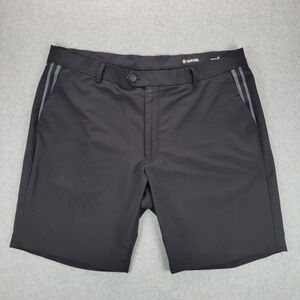 G/Fore Golf Shorts Mens Size 38 Black Stretch Performance Pockets Polyester